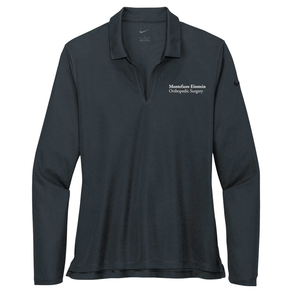 Women's Nike® Dri-FIT Micro Pique 2.0 Long Sleeve Polo