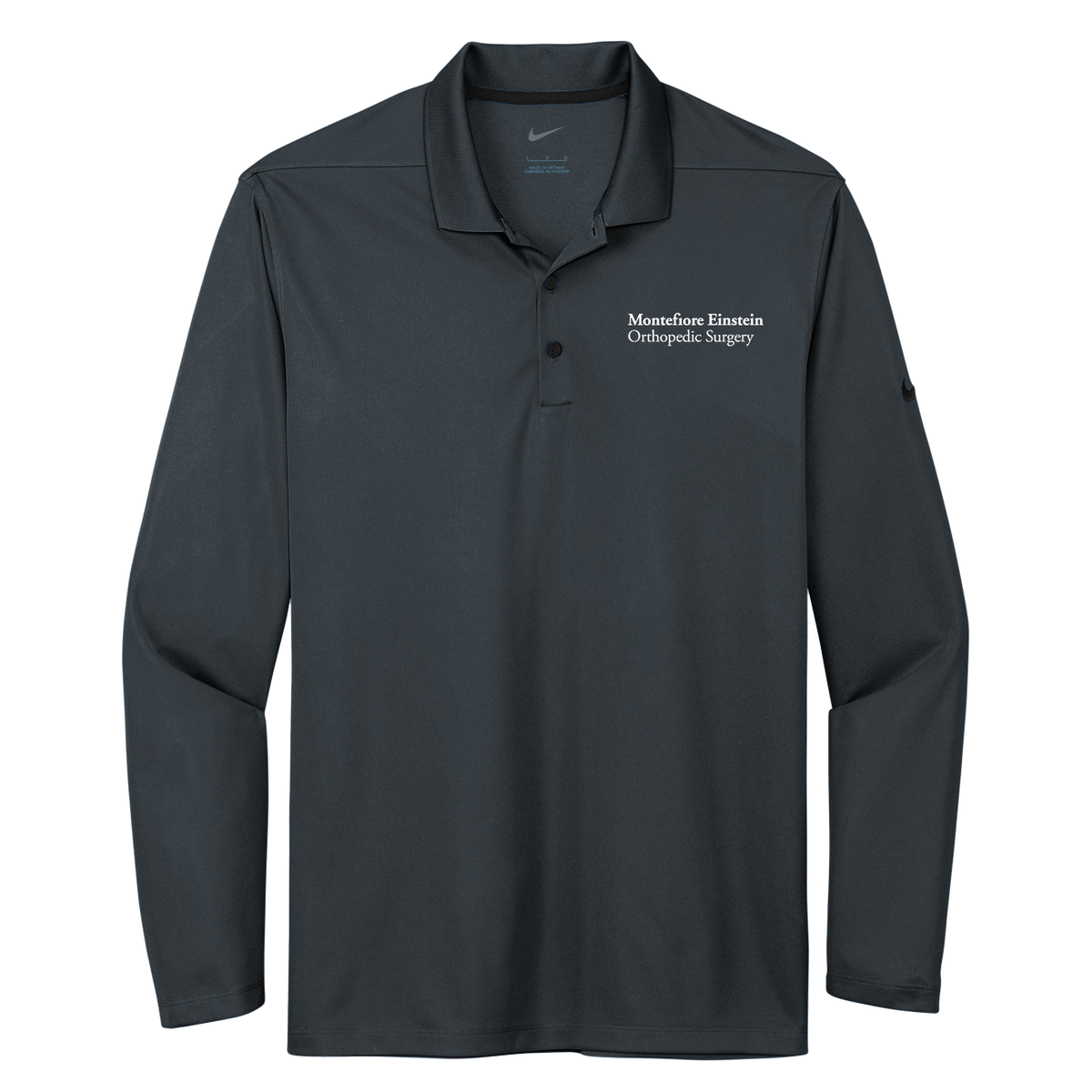 Men's Nike® Dri-FIT Micro Pique 2.0 Long Sleeve Polo