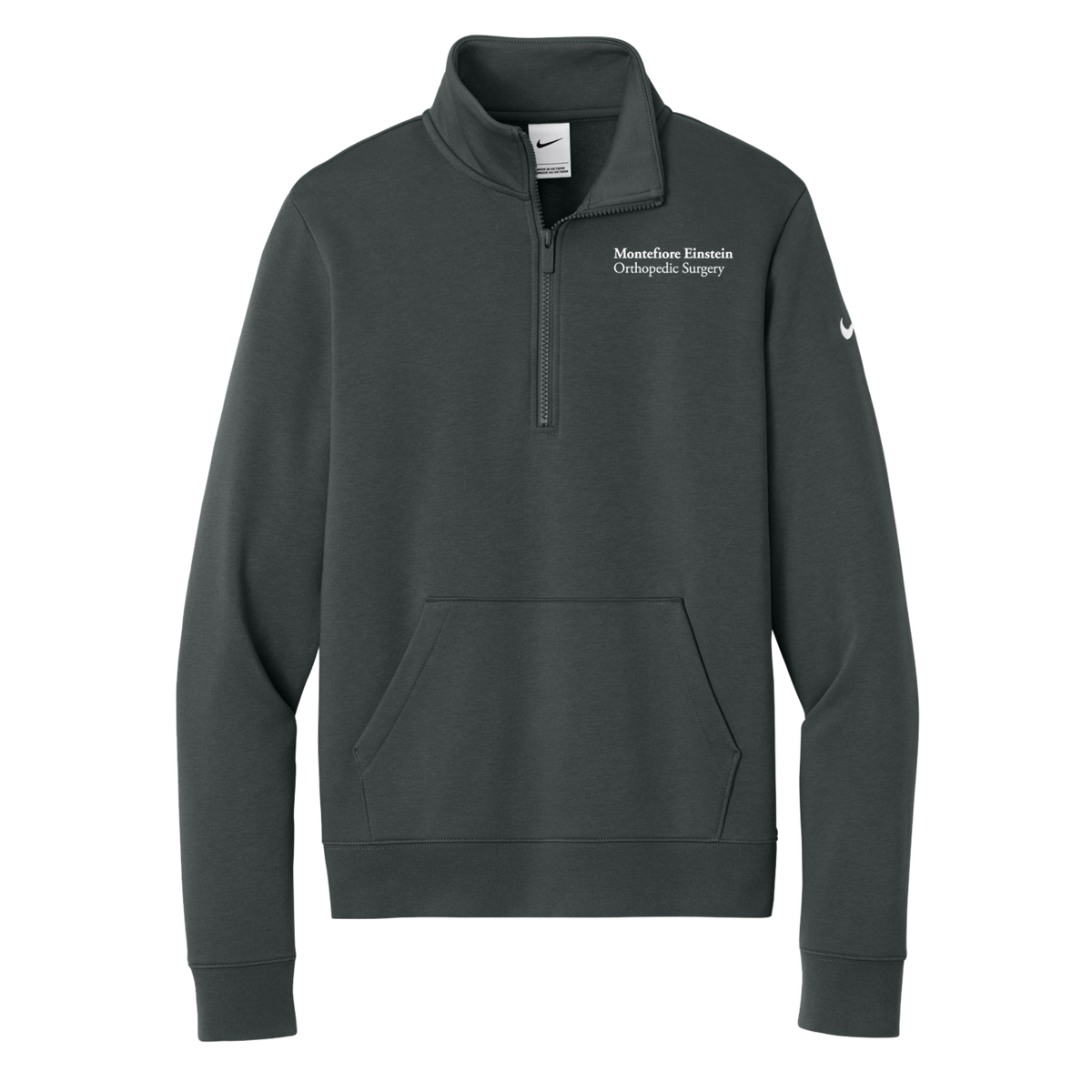 Womens Nike® Club Fleece Sleeve Swoosh 1/2 Zip