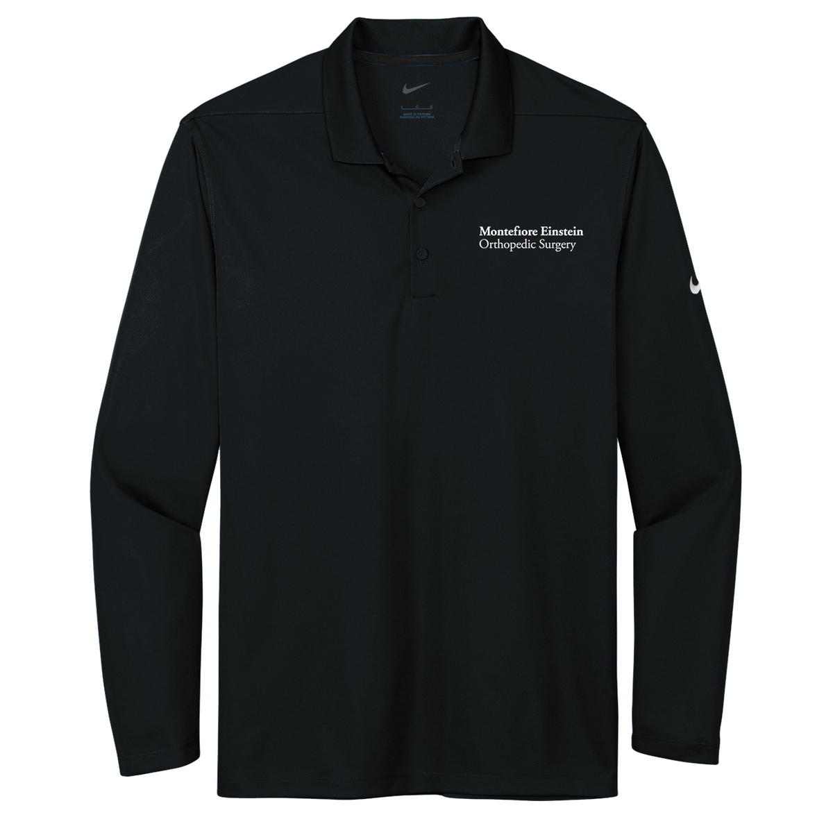 Men's Nike® Dri-FIT Micro Pique 2.0 Long Sleeve Polo