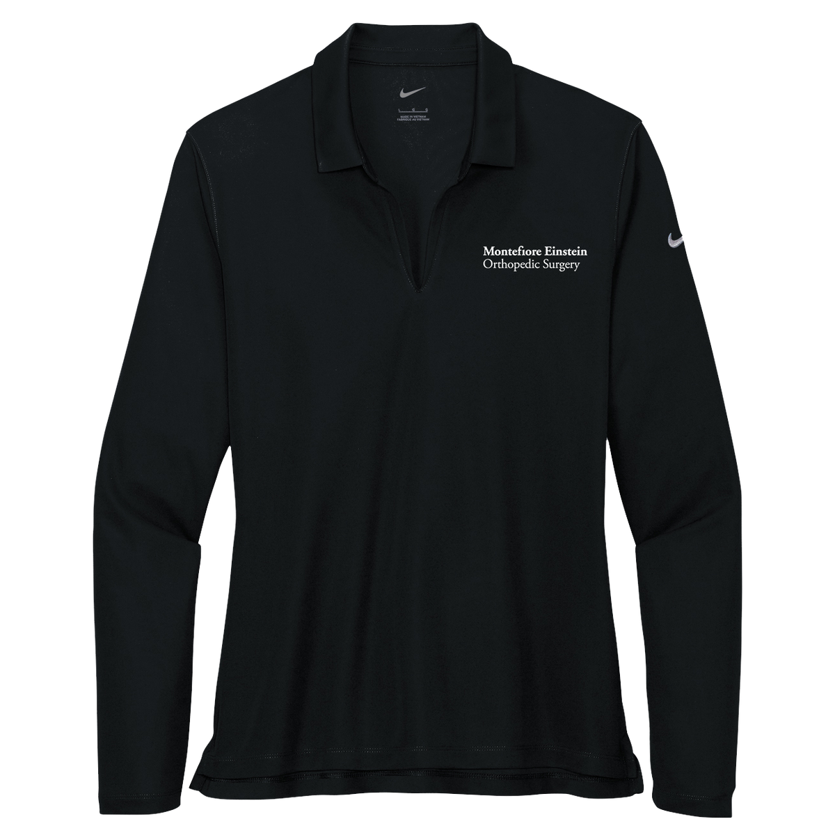 Women's Nike® Dri-FIT Micro Pique 2.0 Long Sleeve Polo