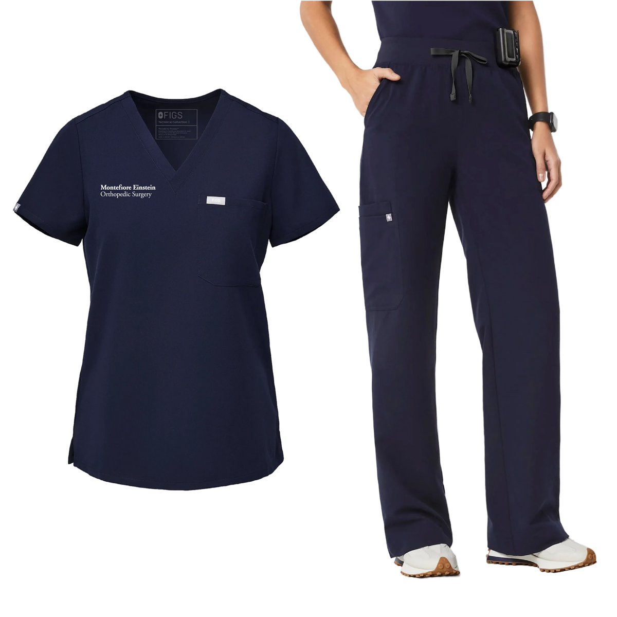 Women's FIGS® Catarina Top/Isabel Pant Scrub Set