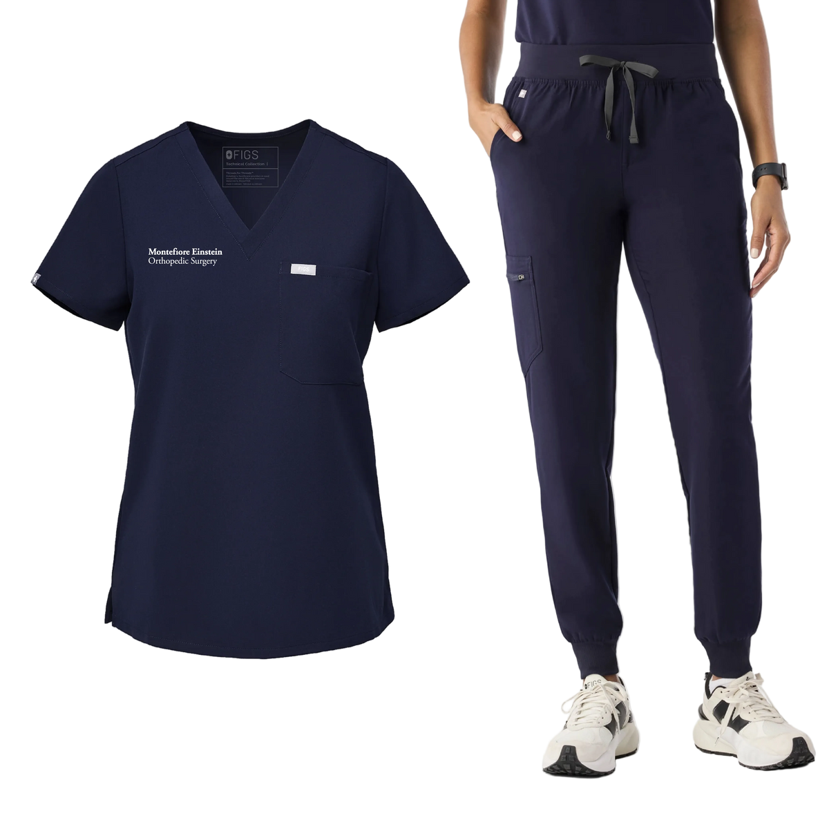 Women's FIGS® Catarina Top/Zamora Pant Scrub Set