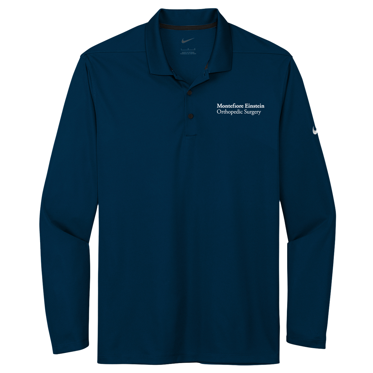 Men's Nike® Dri-FIT Micro Pique 2.0 Long Sleeve Polo