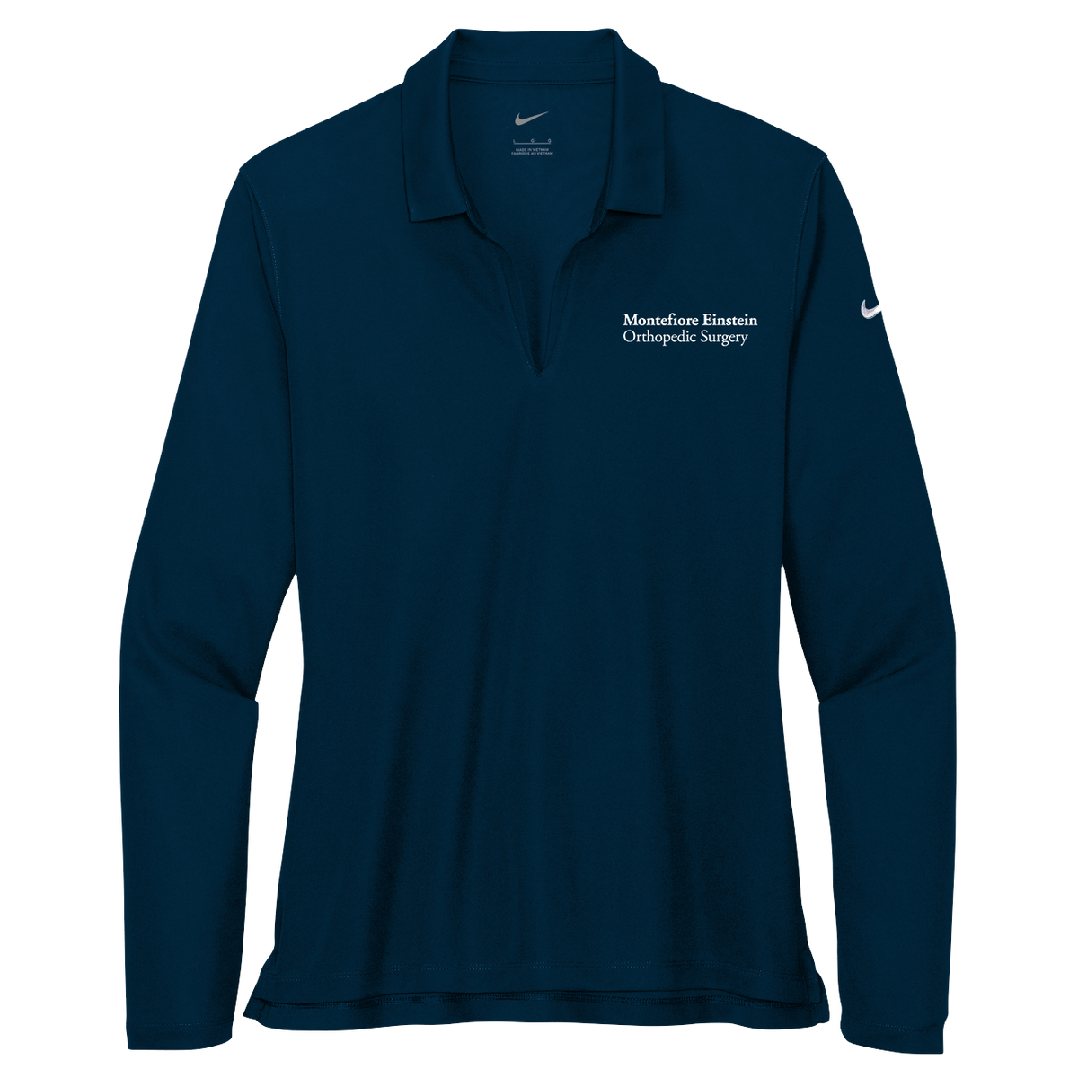Women's Nike® Dri-FIT Micro Pique 2.0 Long Sleeve Polo
