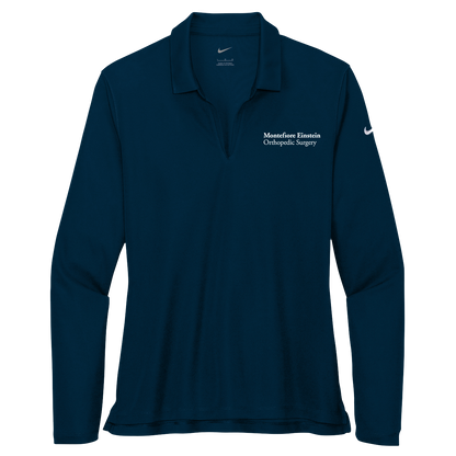 Women's Nike® Dri-FIT Micro Pique 2.0 Long Sleeve Polo