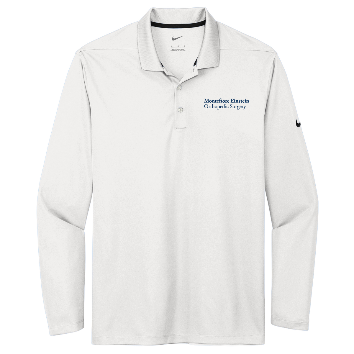 Men's Nike® Dri-FIT Micro Pique 2.0 Long Sleeve Polo
